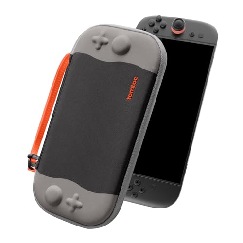 tomtoc Switch 2 ケース Nintendo スイッチ2 2025年モデル専用 スリム 全面保護 キャリングケース ハー..