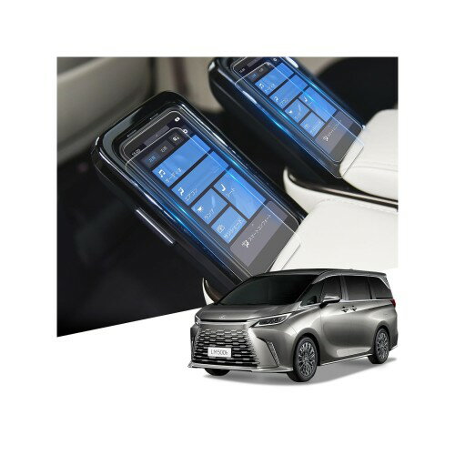 WEIPIN 2枚入り 2025 ナノ 保護フィルム レクサス LM 2代目 リヤパネル フィルム 超透明 反射防止 高感度タッチ LM500h 保護フィルム ...