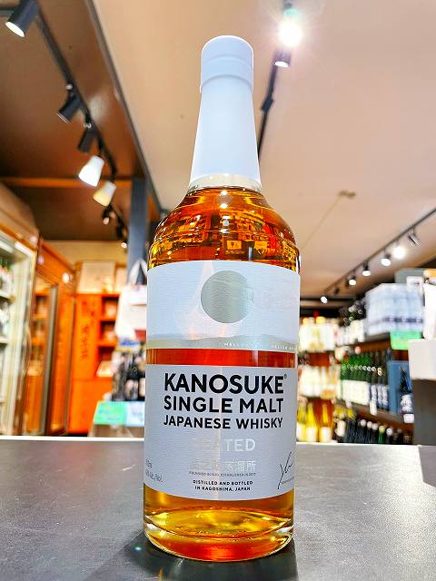 嘉之助蒸留所　 嘉之助 シングルモルト PEATED 48度 700ml　ジャパニーズウイスキー