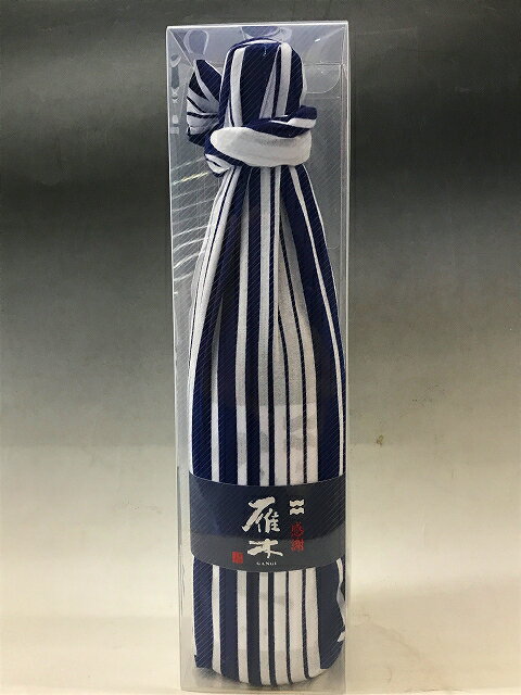 雁木　純米大吟醸　手ぬぐい巻き　感謝ギフト　5BY 　720 ml　八百新酒造　日本酒　御中元　山口 父の日