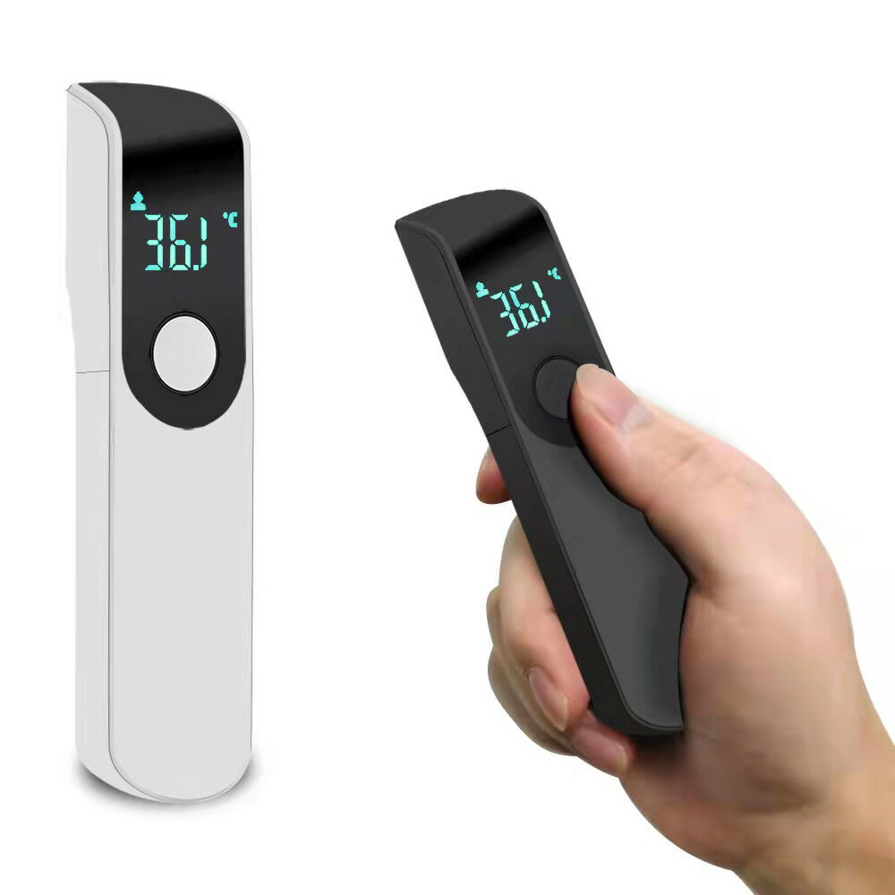 Rakuten - 温度計 非接触型 非接触 1秒測定 非接触型温度計 電子温度計 赤外線温度計 超小型 高精度 非接触電子温度計 デジタル コンパクト ミニ 持ち運びに便利 国内発送 赤外線 1秒高速測定 温度測定 デジタル温度計 スピード測定 早い SC