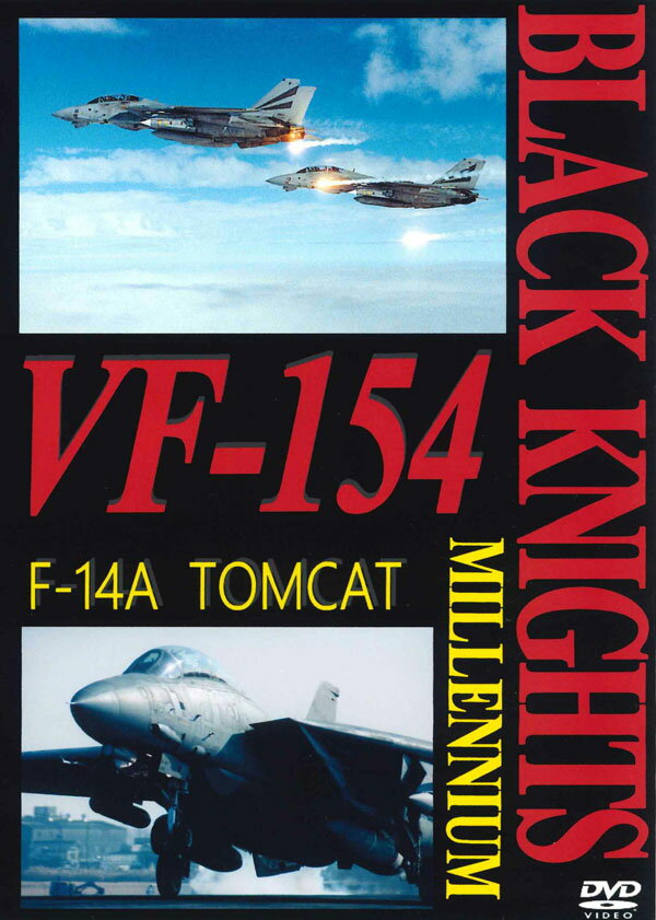 BLACK　KNIGHTS　MILLENIUM　VF－154　F－14TOMCATDVD　米海軍　飛行隊