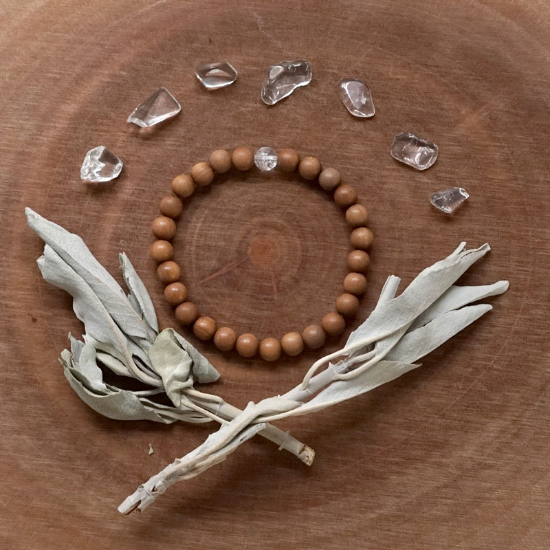 \24H限定!全品10%OFFクーポン&エントリーで10倍/ワンネス ブレスレット ONENESS BRACELET 香る ブレス 白檀 ヒスイ アメジスト ル...