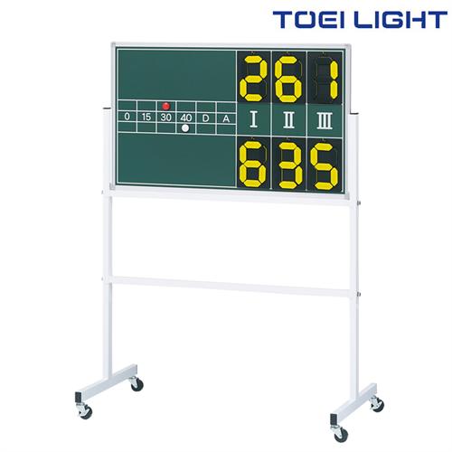 テニス得点板3　B2028　トーエイライト　TOEI　LIGHT　学校体育用品 1