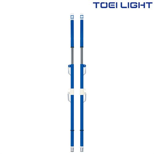 ソフトバレーバド支柱床下調節式　B2505　トーエイライト　TOEI　LIGHT　学校体育用品