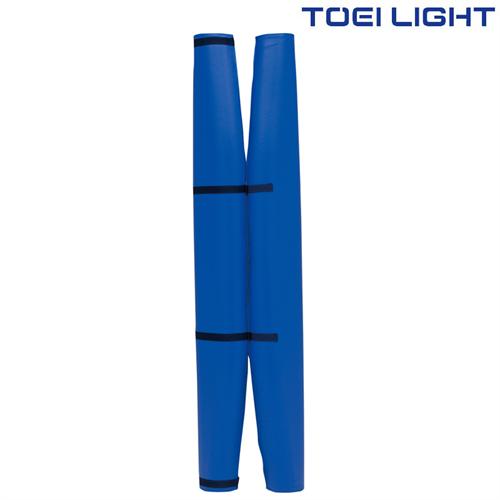 \24H限定!全品10%OFFクーポン&エントリーで10倍/バレーポールカバーD× B3481 青・赤 トーエイライト TOEI LIGHT 学校体育用品