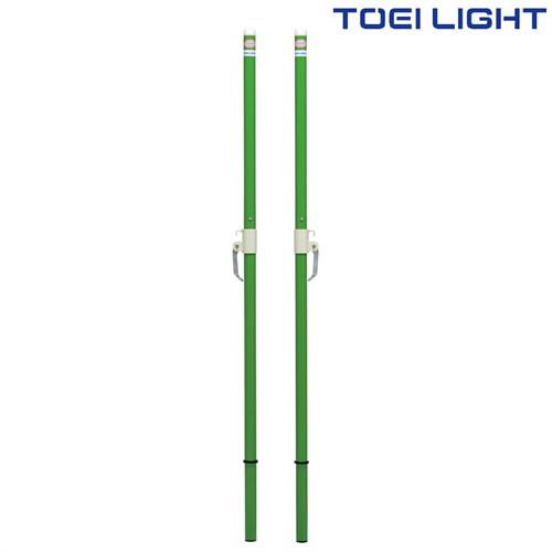 バドミントン支柱TJ40（検）　B3914A・B3914B・B3914　トーエイライト　TOEI　LIGHT　学校体育用品