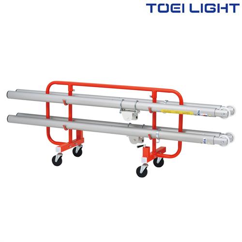 \店内全品エントリーで10倍!/ バレー支柱運搬車KK4 B5710 トーエイライト TOEI LIGHT 学校体育用品