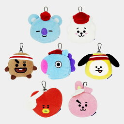 日本正規代理店商品 BT21 HOLE IN ONE ボールポーチ　ボールケース ゴルフ 用品 キャラクター おしゃれ かわいい 公式グッズ