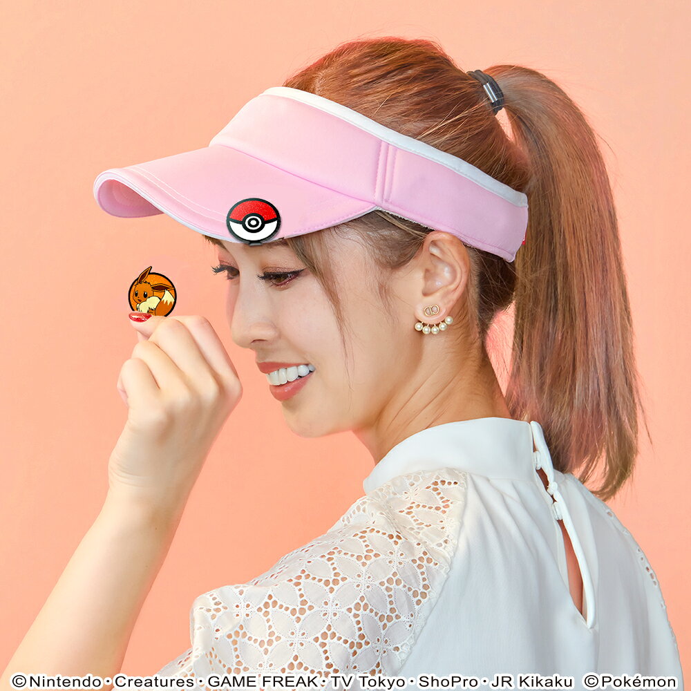 ポケットモンスター ゴルフマーカーBIGサイズ（イーブイ） マグネット クリップ式