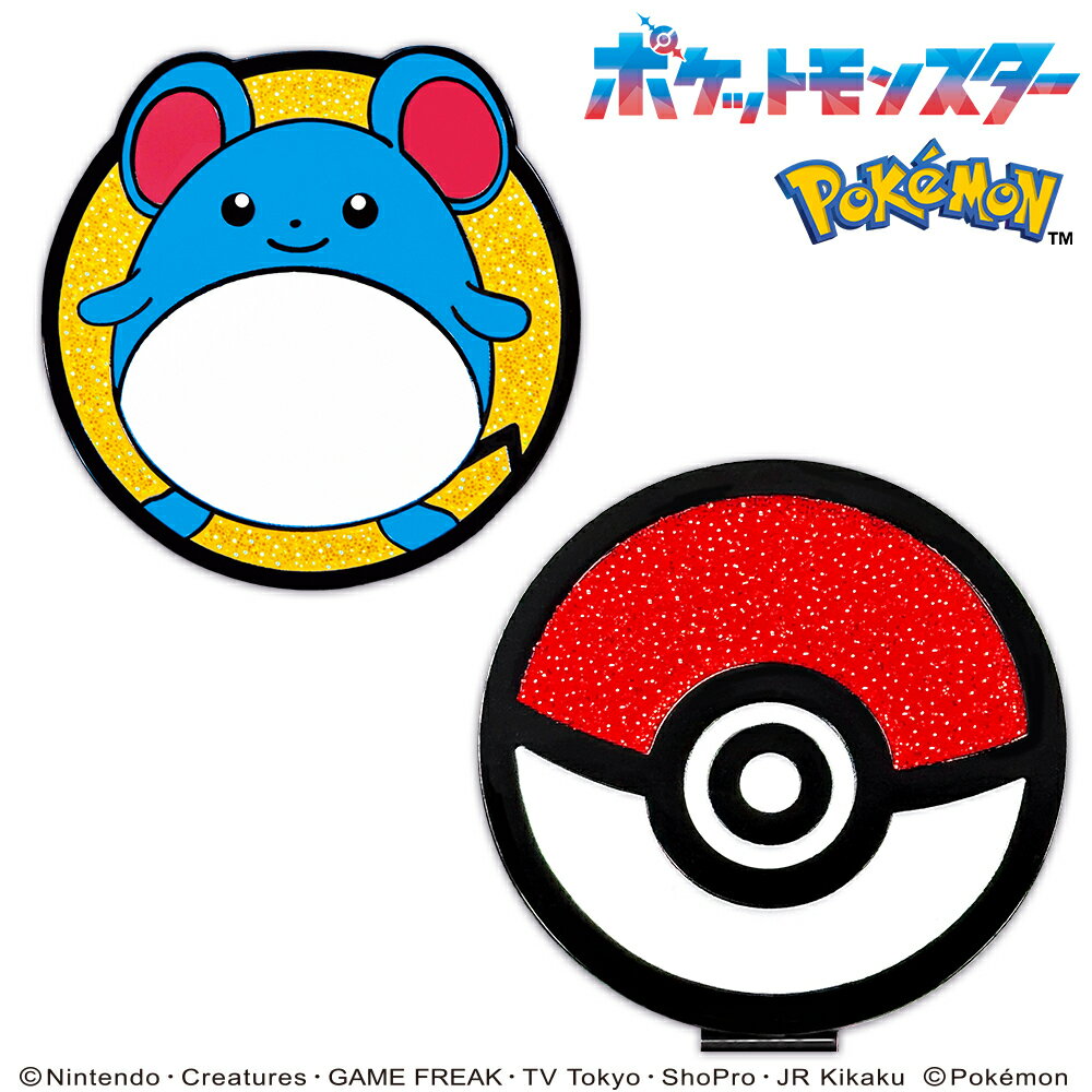 ポケモン ゴルフマーカーBIGサイズ（マリル） マグネット クリップ式 ライセンス商品