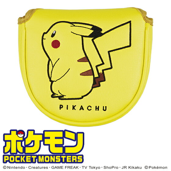 楽天スーパーSALE 10%OFF ピカチュウ ポケットモンスター パターカバー マレットタイプ ゴルフ 用品 キャラクター おしゃれ かわいい ポケモン 任天堂 ライセンス商品 セール