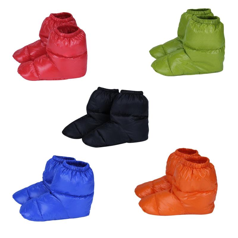 ペア冬ダウンスリッパブーティ靴屋外釣り用