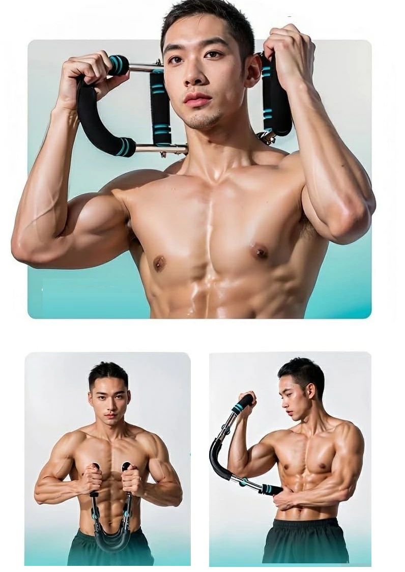 筋トレ器具 アームバー 胸筋トレーニング器具 筋トレ器具自宅 エキスパンダー 運動...