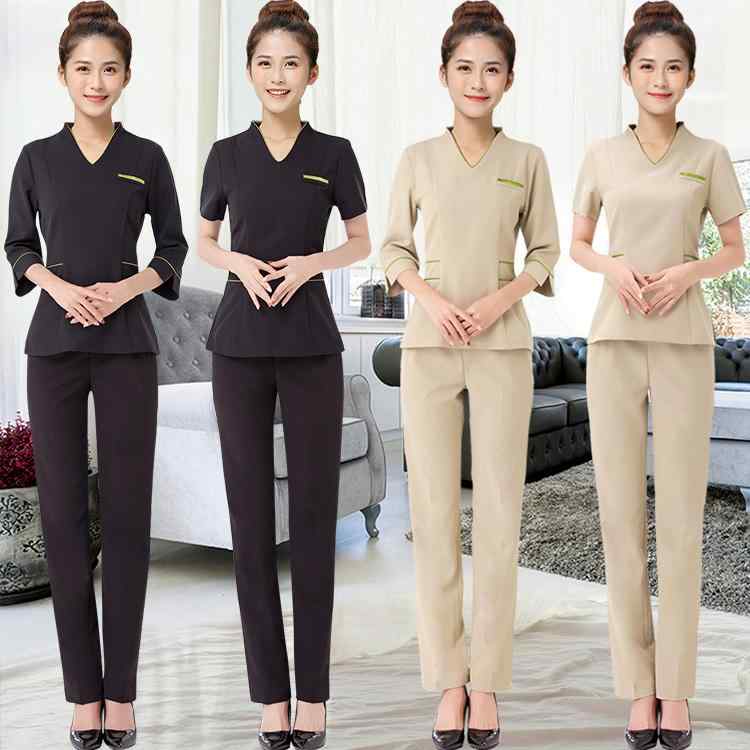 フィット 服 仕事 店員 大きいサイズ シンプル 女性用 カワイイ オシャレ ファッション レディース ユニフォーム コスチューム