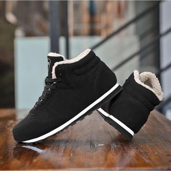 24.5cm~28cm 防滑 防寒 暖かい 裏起毛 冬用 スニーカー ハイカット ワークブーツ スノーブーツ ショートブーツ メンズブーツ