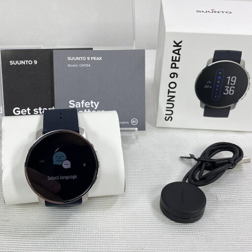 【展示品】 スント SUUNTO 9 PEAK BLUE TITANIUM GPS 血中酸素レベル計測 ランニング 急速充電 高品質 【展示品】 スント SUUNTO 9 PEAK BLUE TITANIUM GPS 血中酸素レベル計測 ランニング 急速充電 高品質