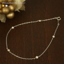 ブレスレット ダイヤモンド0.15ct K18PG,K18WG ゴールド【母の日 プレゼント ギフト お祝い ジュエリー 誕生日 記念日 クリスマス】