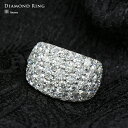 パヴェリング ダイヤモンド 5.5ct リング Pt900 プラチナ【母の日 プレゼント ギフト お祝い ジュエリー 誕生日 記念日 クリスマス】