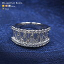 ダイヤモンド リング 2.0ct K18ゴールド Pt900 プラチナ スクエア 【母の日 プレゼント ギフト お祝い ジュエリー 誕生日 記念日 クリスマス】