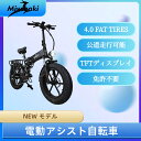 【型式認定取得品】【日本PSE取得品】【免許不要・公道走行可能】 E-bike Miyazaki PRO ファットバイク 電動アシスト自転車 マウンテンバイク ...