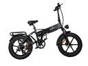 送料無料 E-bike Miyazaki R7 PROファットバイク 電動アシスト自転車 マウンテンバイク 750W 48V16AH迫力の極太タイヤ20×4.0折りたたみ自転車 スノーホイール