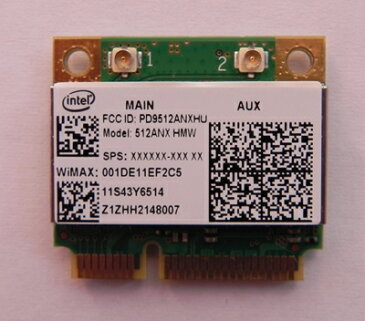 UQ・WIMAX Lenovo/ Thinkpad 純正 Intel Wimax・Wifi 5150 ANX 無線カード 43Y6515 T400s L410 L510 SL410 SL510