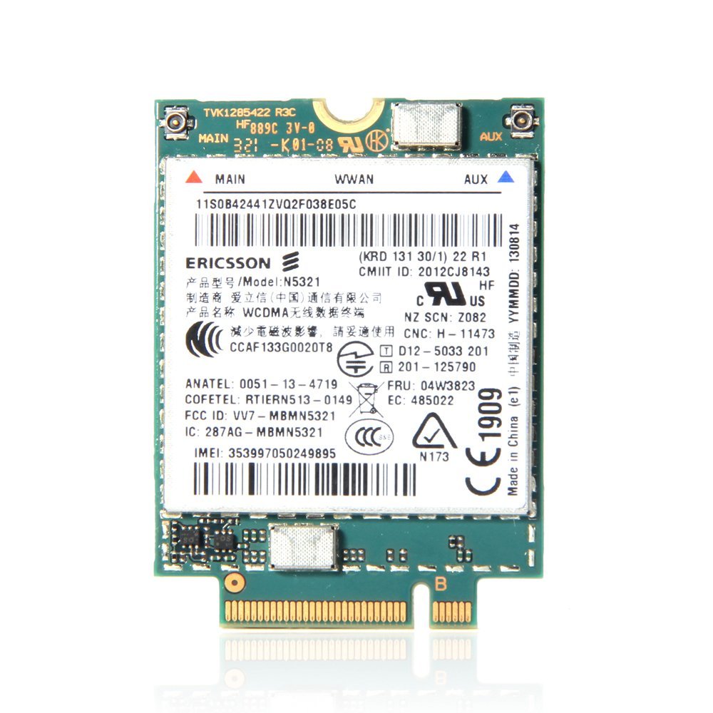 Lenovo Thinkpad 純正品 3G WWAN FRU:04W3823 N5