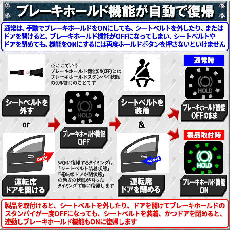 レクサス NX/RX対応オートブレーキホールドキット 3