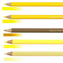 三菱 色鉛筆 880 単色 黄色系きいろ やまぶきいろ おうどいろ たまごいろ れもんいろ