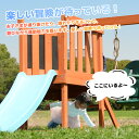 大型遊具 屋外遊具 ジャングルジム 滑り台 室外内 木製 天然木 耐荷重100KG 室内ジム 遊具 スギ材 すべり台 家庭用 子供 キッズ 男の子 女の子 コンパクト 3歳~7歳 プレゼント おもちゃ【レッドブラウン】