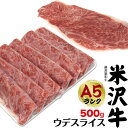 のし対応・領収書発行可 米沢牛 特上ウデスライス 牛肉 500g 3〜4人前 肩肉 すき焼き お取り寄せ グルメ ランキング 鉄板焼 バーベキュー BBQ お中...