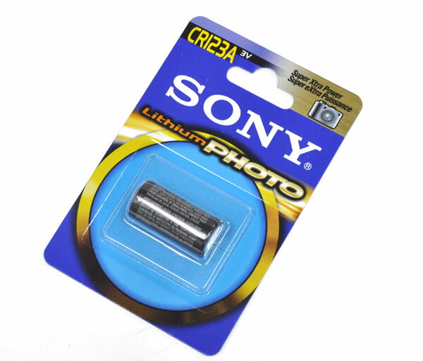 【 領収書発行可能 】 SONY製 カメラ用 電池 CR123A リチウム電池 銀塩カメラ