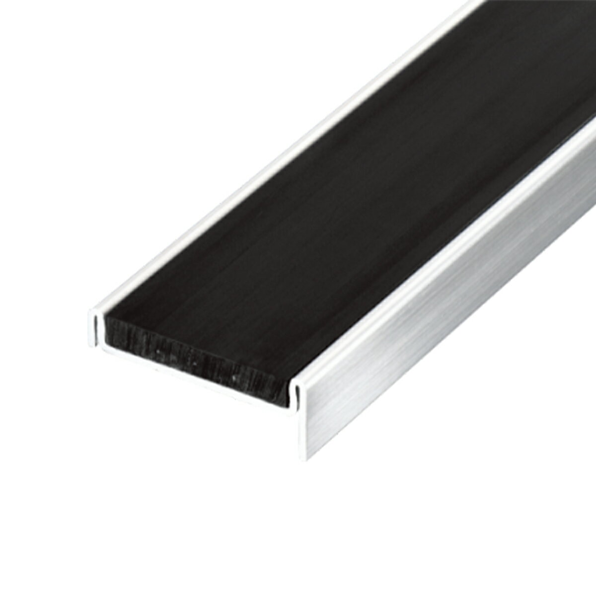 Rakuten - 現場入不可 室内階段用 ステンレス ノンスリップ タイルカーペット用 33×12mm Previo R101 AFOLA メーカー直送 納期4～5営業日後発送(メーカー欠品の場合3カ月) 本体＋タイヤ 1本単位販売