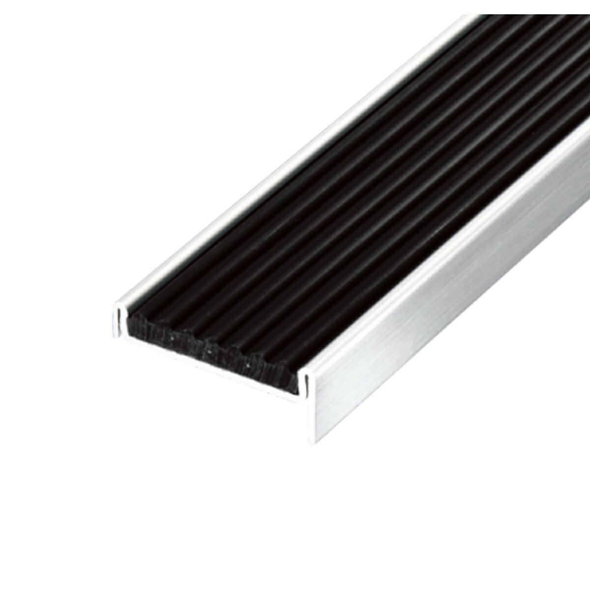 Rakuten - 現場入不可 室内階段用 ステンレス ノンスリップ タイルカーペット用 33×12mm Previo R301 AFOLA メーカー直送 納期4～5営業日後発送(メーカー欠品の場合3カ月) 本体＋タイヤ 1本単位販売