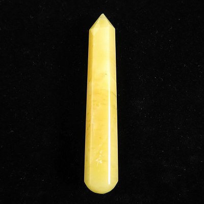 H&E社 サチャロカイエロー アゼツライト（AZOZEO) 60mmワンド 証明書付 10.3g