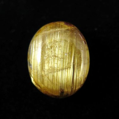 ゴールドルチルクォーツ 12mmオーバル カボション 2.1g