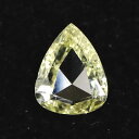 天然非処理 イエローダイヤモンド ローズカット ルース 0.4ct