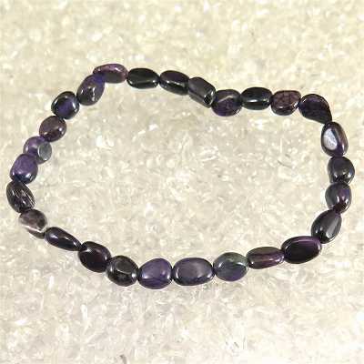 スギライト AAA タンブル ブレスレット 10.54g