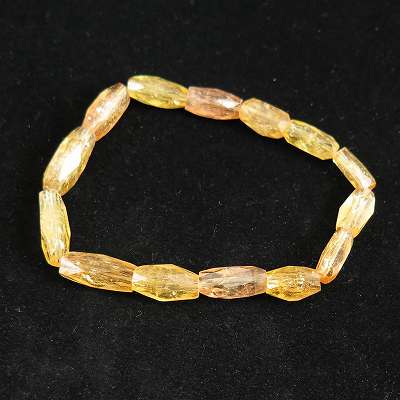 インペリアルトパーズ タンブル ブレスレット 17.0g