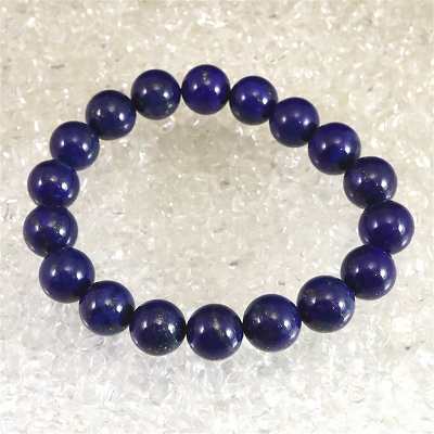 ラピスラズリ 4Aグレード 11.5mm玉ブレスレット 44.3g