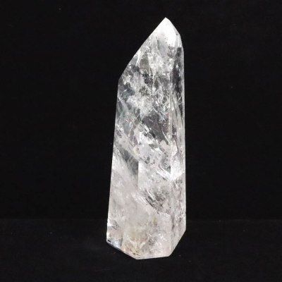 ブラジル産 レムリアンシード 96mm 水晶 磨きポイント レインボー 160g