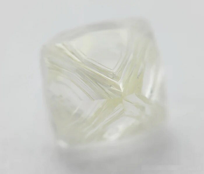 天然 ダイヤモンド ソーヤブル結晶 正八面体 0.402ct Hカラー Flawless ソ付