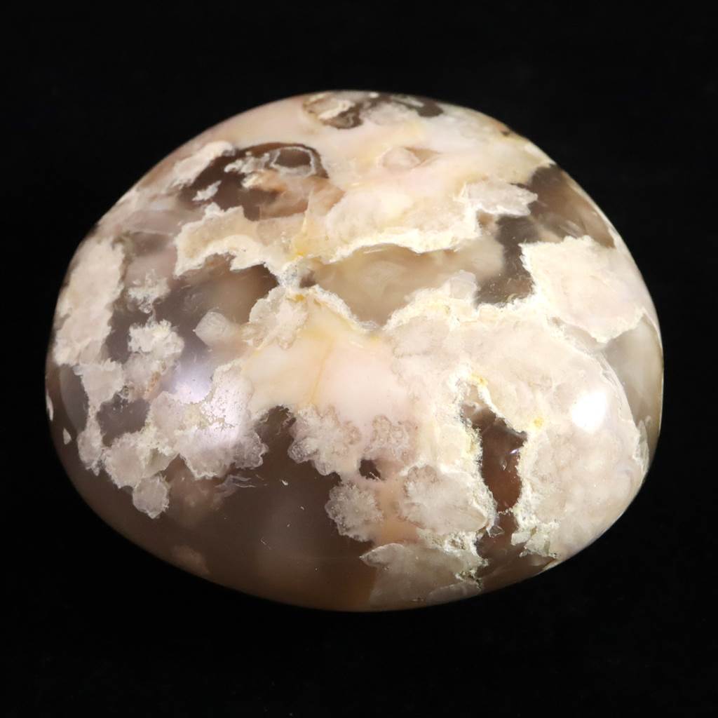 フラワーアゲート 瑪瑙 メノウ 67mm ポリッシュ 223g