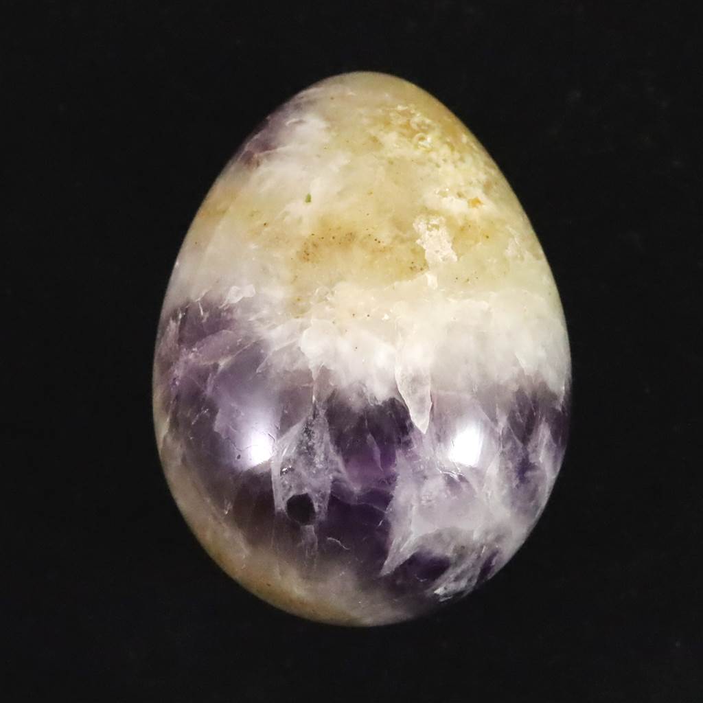 群馬県 戸神山産 紫水晶 アメジスト 38mm エッグ 31.4g