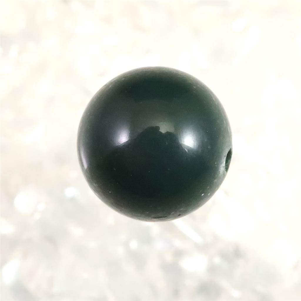 出雲碧玉 出雲石 10mm玉ビーズ SA 粒売 現品 ディレクトリーカード付 Type.V