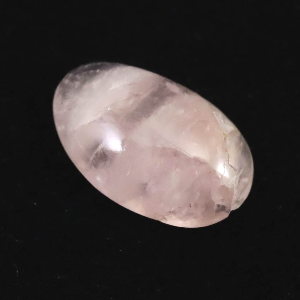 福島県産 ローズクォーツ 紅水晶 15.5mm ルース 1.04g