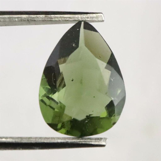 モルダバイト AAA 10.1mmペアシェイプ カット ルース 1.59ct モルダバイト AAA 10.1mmペアシェイプ カット ルース 1.59ct