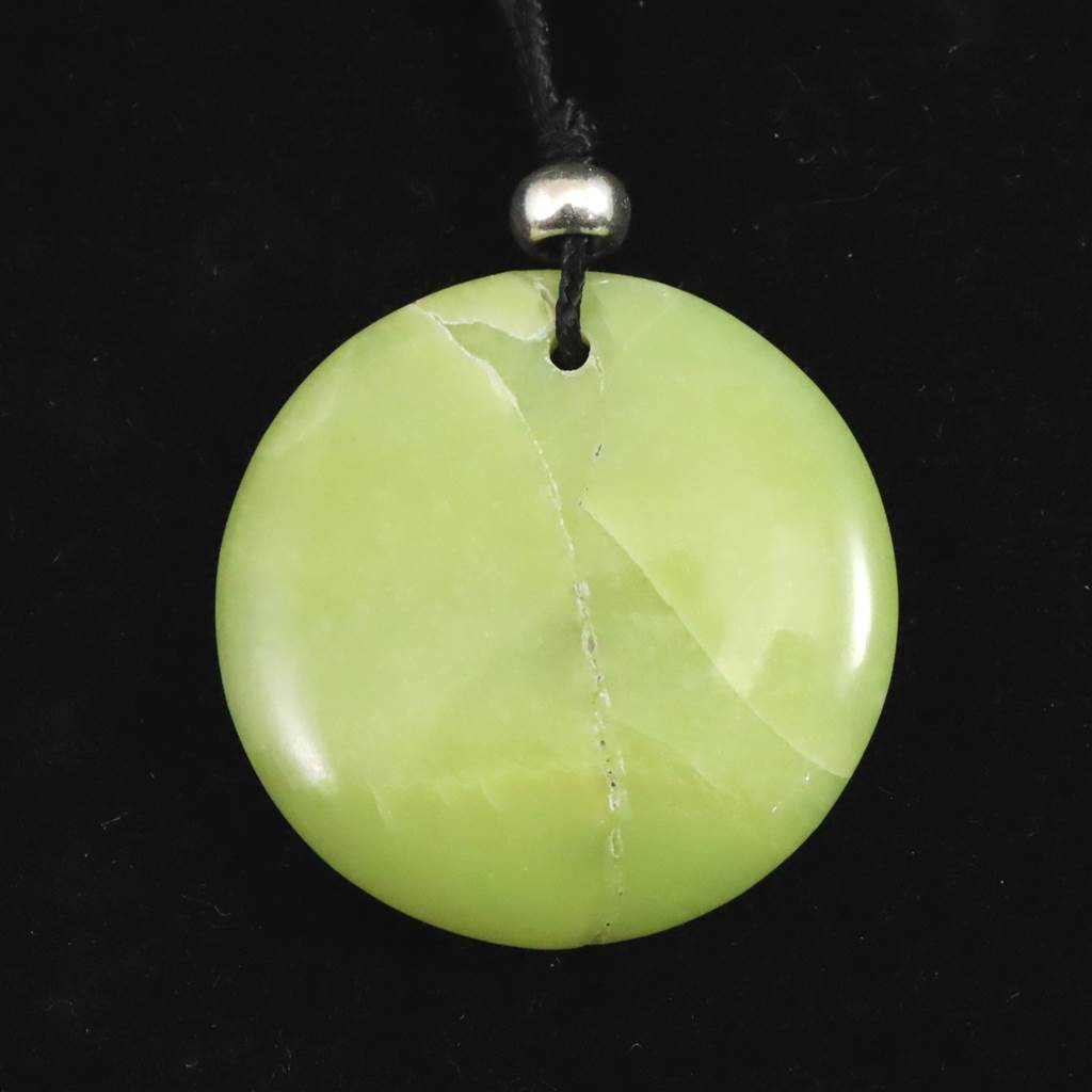 H&E社 ヒーラーライト ディスク型 コードペンダント 6.3g