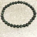 セラフィナイト クリノクロア 6mm玉ブレスレット 8.4g